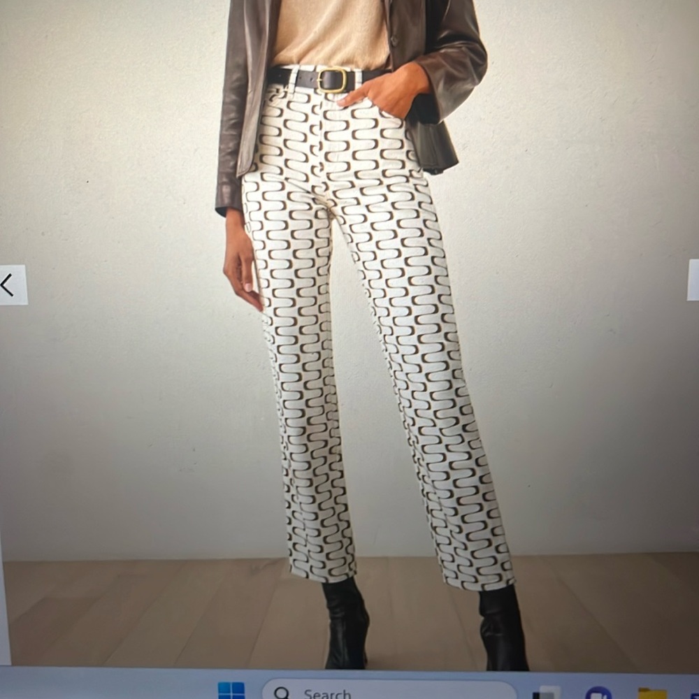 Reformation Mod Rise Straight Jeans